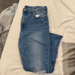 GAP Mid-Blue Straight Leg Women's Jeans